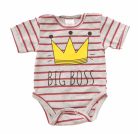 Rövid ujjú dupla patentos " Big Boss" feliratú baba body