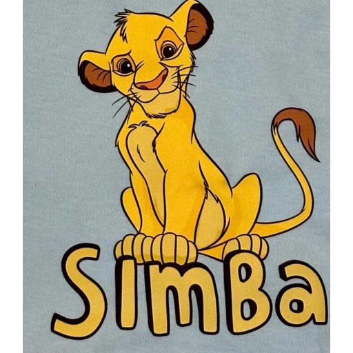 Ujjatlan baba kisfiú rugdalózó Oroszlánkirály mintával 2:1-ben méret