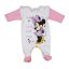 Belül bolyhos hosszú ujjú rugdalózó Minnie egér mintával