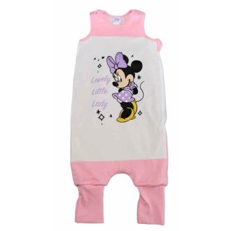  Elején Minnie mintával nyomott tipegő hálózsák 3,5 togos