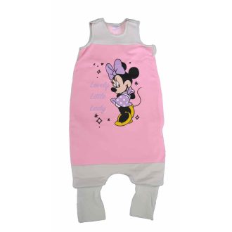   Elején Minnie mintával nyomott tipegő hálózsák 3,5 togos
