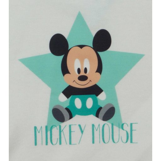Disney Mickey hosszú ujjú elöl patentos baba body