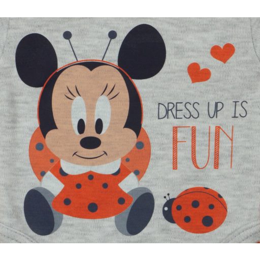 Hosszú ujjú baba body Minnie egér mintával