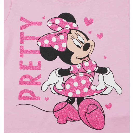 2 részes nyári szett csillogós Minnie mintával