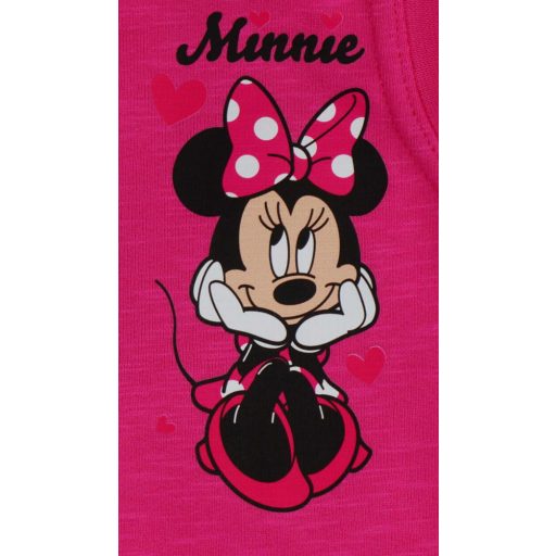 Vékony pamut kislány mellény Minnie egér mintával
