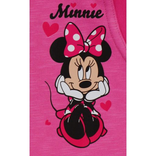 Vékony pamut kislány mellény Minnie egér mintával