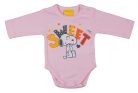Hosszú ujjú baba body Snoopy mintával