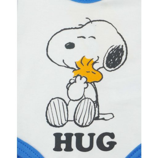 Hosszú ujjú baba body Snoopy mintával