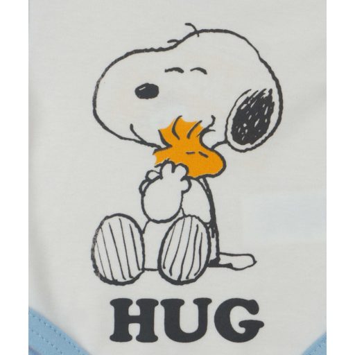Hosszú ujjú baba body Snoopy mintával