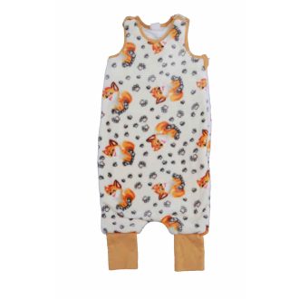 Wellsoft ujjatlan tipegő hálózsák kisróka mintával 3,0 TOG   Wellsoft ujjatlan tipegő hálózsák kisróka mintával 3,0 TOG