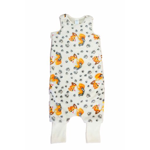 Wellsoft ujjatlan tipegő hálózsák kisróka mintával 3,0 TOG