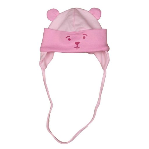 Füles pamut baba sapka