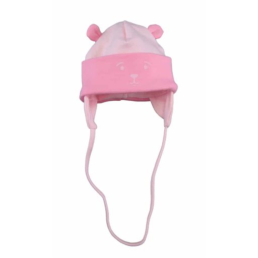 Füles pamut baba sapka