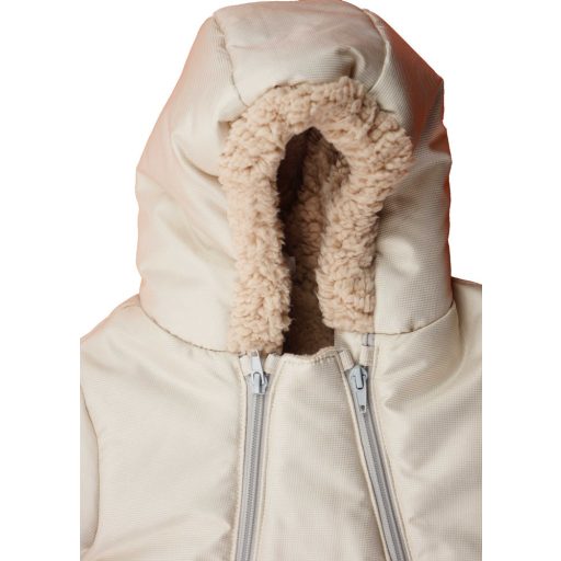 Bébi téli vízlepergetős bundazsák, overál - Maci mintával