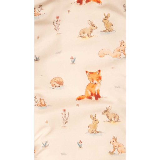 Mintás vízlepergetős, kapucnis bélelt overál kesztyűvel