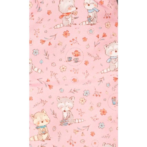 Mintás vízlepergetős, kapucnis bélelt overál kesztyűvel