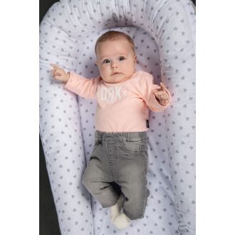 Dorko DRK mintával nyomott hosszú ujjú baba body Dorko DRK mintával nyomott hosszú ujjú baba body