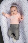 Dorko DRK mintával nyomott hosszú ujjú baba body