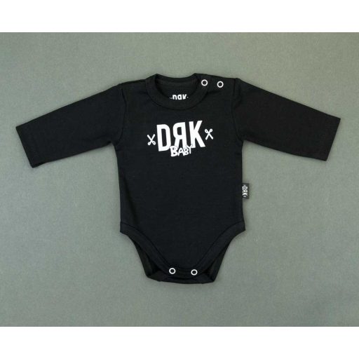 Dorko DRK mintával nyomott hosszú ujjú baba body