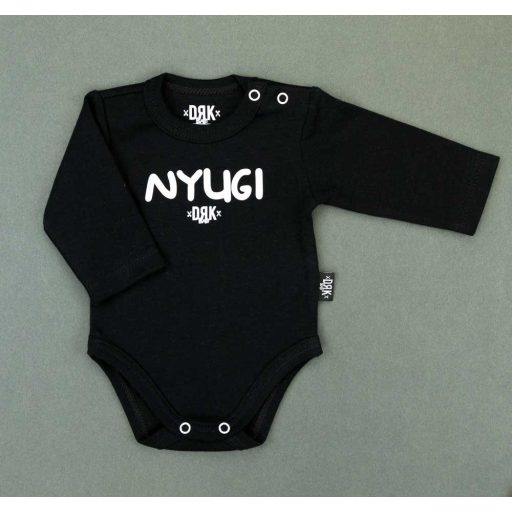 Dorko DRK "Nyugi" mintával nyomott hosszú ujjú baba body