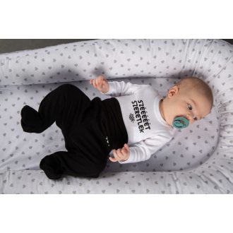 Dorko DRK "Szééééét Szeretlek" mintával nyomott hosszú ujjú baba body   Dorko DRK "Szééééét Szeretlek" mintával nyomott hosszú ujjú baba body