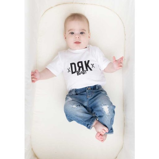 Dorko DRK mintával nyomott rövid ujjú baba body