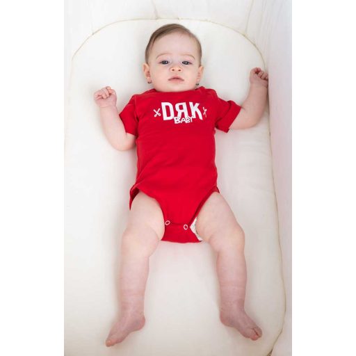 Dorko DRK mintával nyomott rövid ujjú baba body