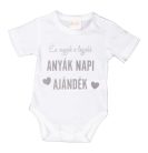 Rövid ujjú Anyák napi baba body