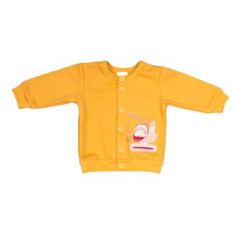 Belül bolyhos baba kocsikabát Kismajom mintával Belül bolyhos baba kocsikabát Kismajom mintával