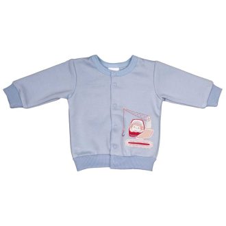 Belül bolyhos baba kocsikabát Kismajom mintával Belül bolyhos baba kocsikabát Kismajom mintával