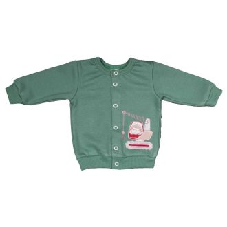 Belül bolyhos baba kocsikabát Kismajom mintával Belül bolyhos baba kocsikabát Kismajom mintával