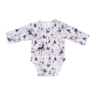 Hosszú ujjú baba body karácsonyi mintával Hosszú ujjú baba body karácsonyi mintával