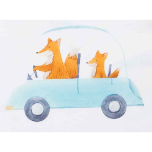 Hosszú ujjú baba body - Autós mintával