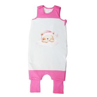 Ujjatlan tipegő hálózsák, maci mintával – 3 TOG Ujjatlan tipegő hálózsák, maci mintával – 3 TOG