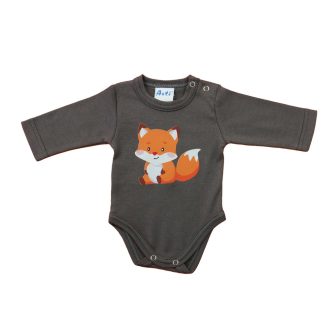 Baba body, hosszú ujjú,Róka mintával Baba body, hosszú ujjú,Róka mintával