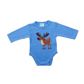 Baba body, hosszú ujjú,Rénszarvas mintával Baba body, hosszú ujjú,Rénszarvas mintával