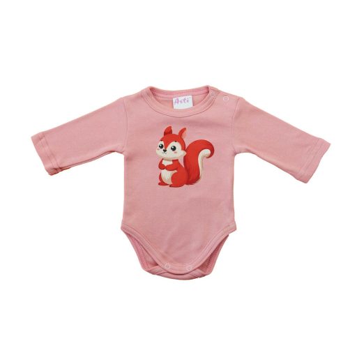 Baba body, hosszú ujjú,Mókus mintával