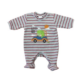 Vékony, pamut rugdalózó Dínós mintával Vékony, pamut rugdalózó Dínós mintával