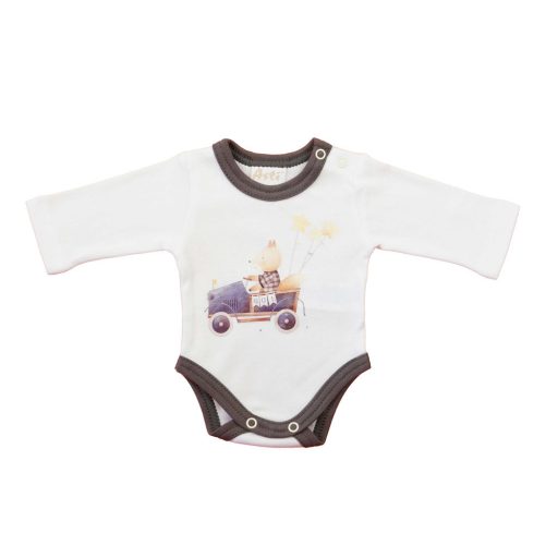 Baba body, hosszú ujjú - Rókás  mintával