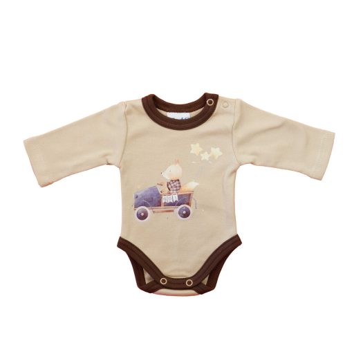 Baba body, hosszú ujjú - Rókás  mintával