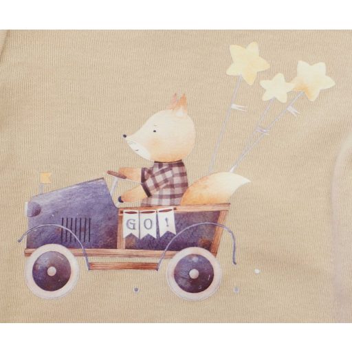 Baba body, hosszú ujjú - Rókás  mintával