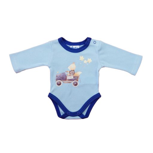 Baba body, hosszú ujjú - Rókás  mintával