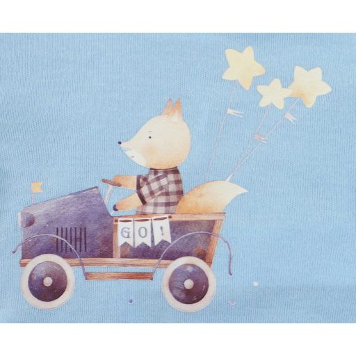 Baba body, hosszú ujjú - Rókás  mintával