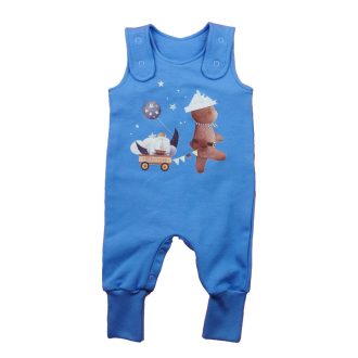 Belül bolyhos ujjatlan baba rugdalózó – állatos mintával, 2 az 1-ben méret   Belül bolyhos ujjatlan baba rugdalózó – állatos mintával, 2 az 1-ben méret