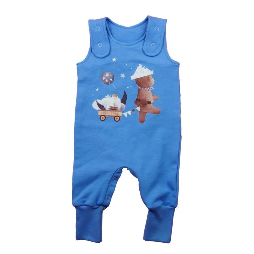 Belül bolyhos ujjatlan baba rugdalózó – állatos mintával, 2 az 1-ben méret