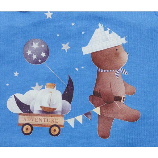 Belül bolyhos ujjatlan baba rugdalózó – állatos mintával, 2 az 1-ben méret