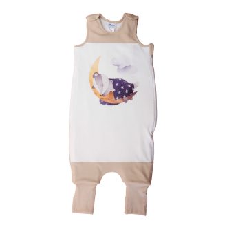 Ujjatlan tipegő hálózsák, Állatos mintával – 3 TOG Ujjatlan tipegő hálózsák, Állatos mintával – 3 TOG