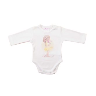 Baba body, hosszú ujjú,Kislány mintával Baba body, hosszú ujjú,Kislány mintával