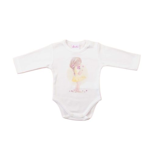 Baba body, hosszú ujjú,Kislány mintával