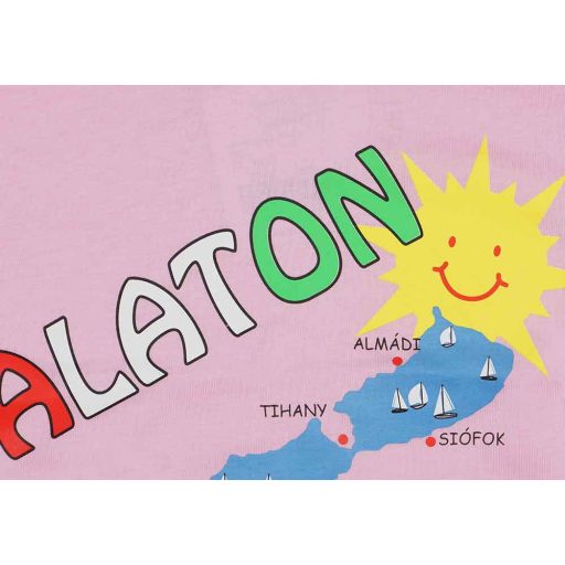 Baba, gyerek feliratos "Balaton" rövid ujjú póló
